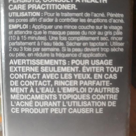 FREE with 20$ purchase - Pore penetrating Black mineral mask Avon Clearskin - Picture 4 of 6